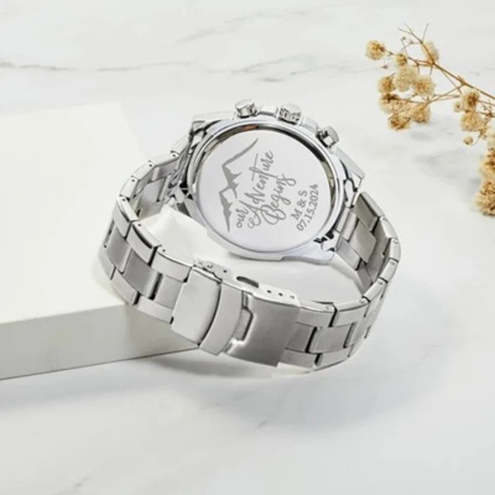 Personalized Mens Watch, Boyfriend Gift, Anniversary Gift